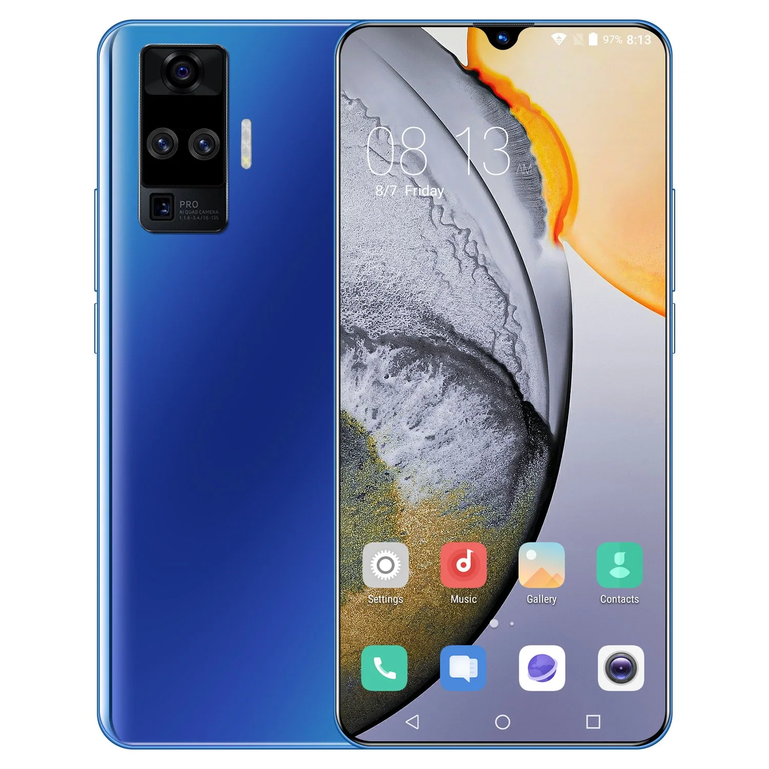 VVO X60 PRO 5g Teléfono móvil 6,56" Dual SIM 256GB 12GB RAM 48MP Global Version smartphone