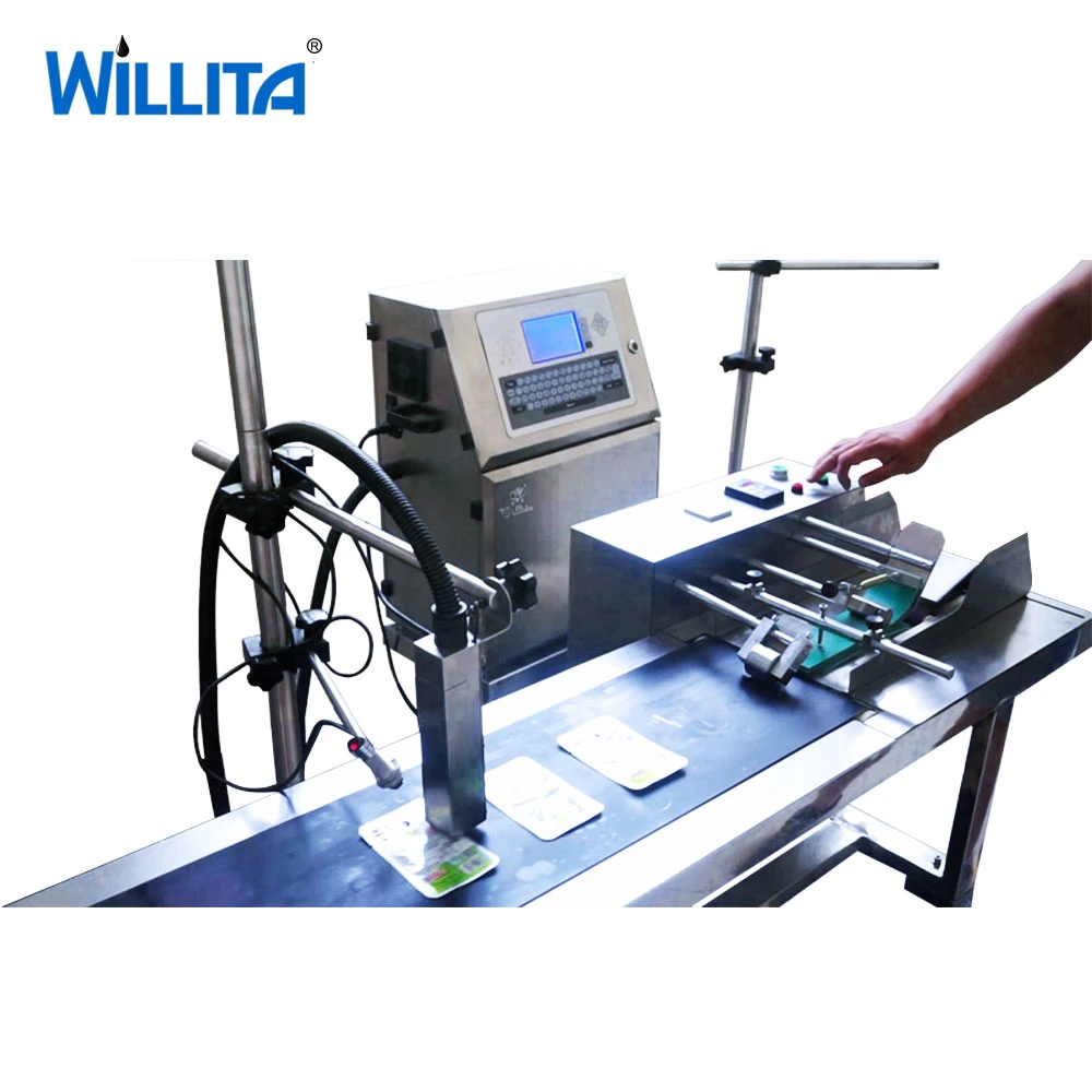 Plastic Bag Printing Machine Small Lot Batch Number Expiry Date Printing