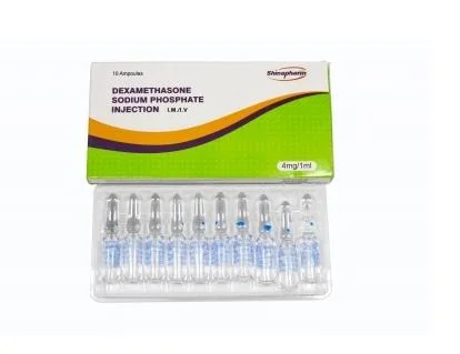 Injeção de 4mg/1ml 10 ampolas Dexametasona fosfato de sódio