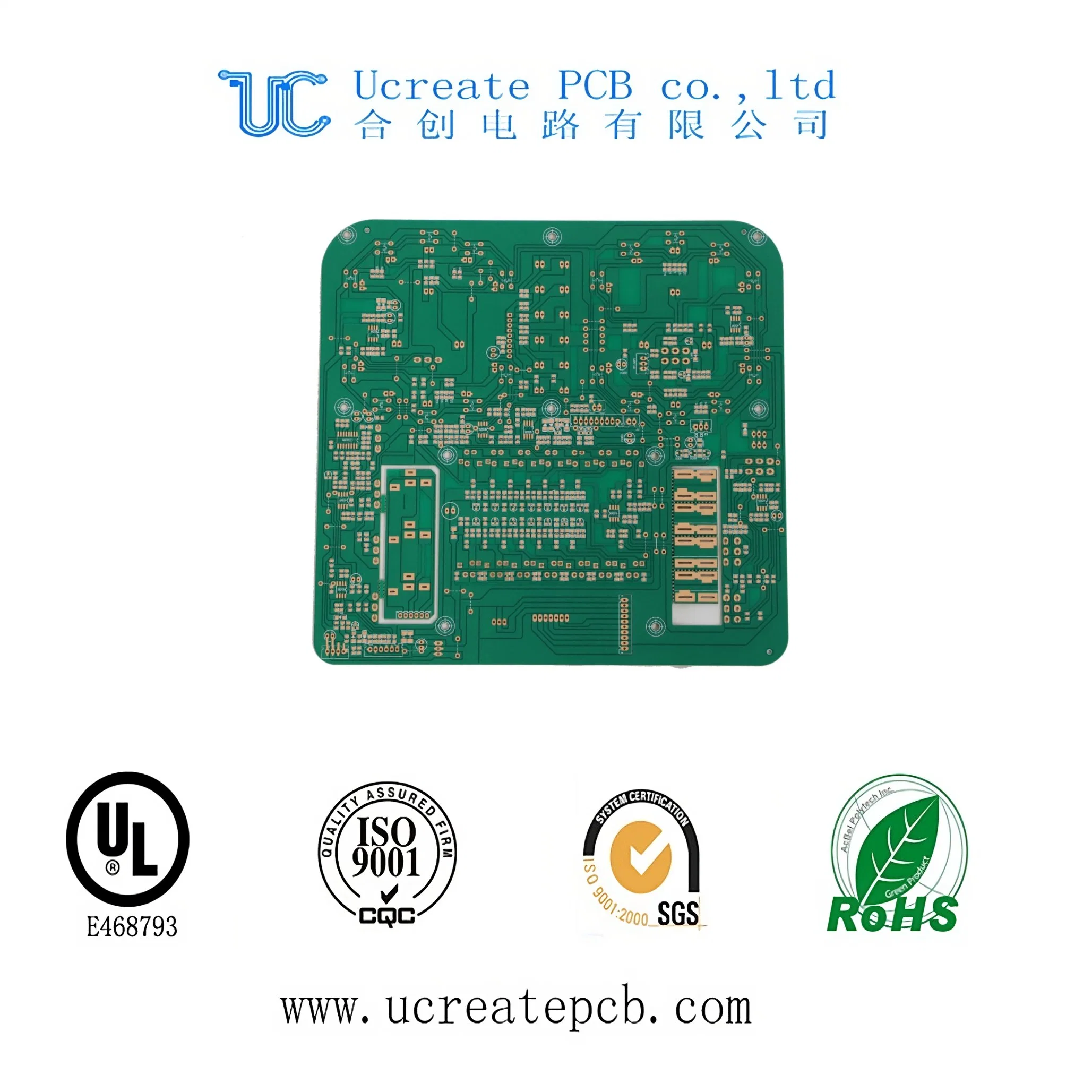 Fabrication de ci en aluminium simple face 1 L pour l'électronique de puissance Fabrication professionnelle aluminium PCB / al PCB Board