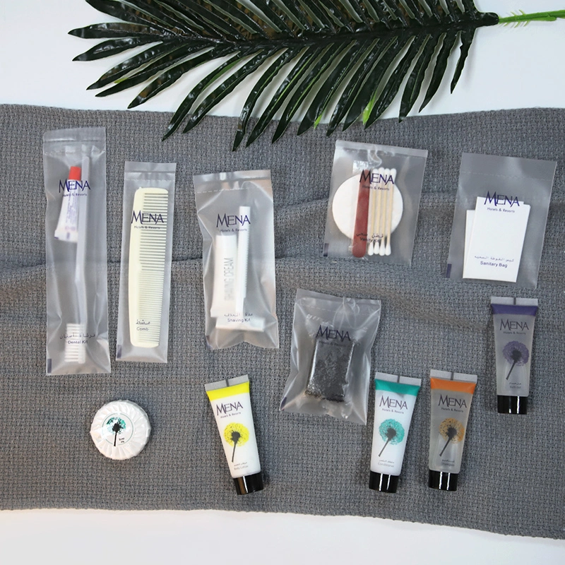 Matt Plastic Eco Verpackung Hotelausstattung Badezimmer Hotelausstattung