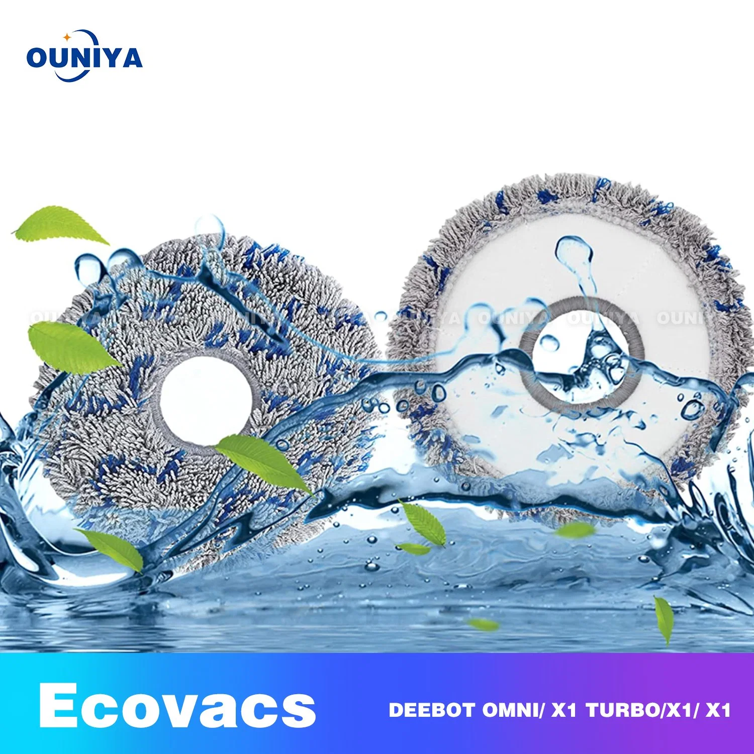 Ecovacs Deebot X1 Turbo Robotic Weeping Robot Cleaner Vacuum Dust Bag