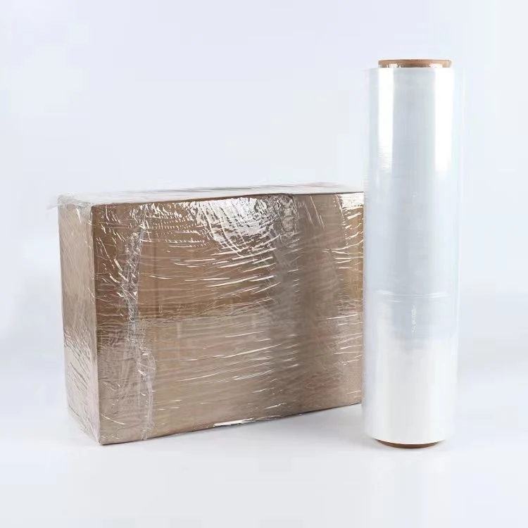 PE Packaging Plastic Roll Industrial Plastic Pallet Wrap Hand Stretch Film