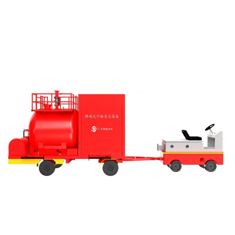 Moveable Dry Powder Fire Extinguishing Equipment for LNG Receiving Station Storage Yard