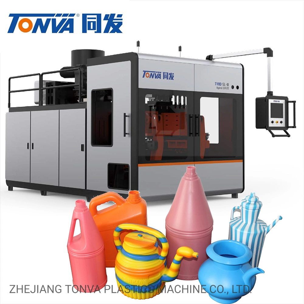 Plastic Bottle Making Machine for Sale/ Colorful Pot Production Machine and Molds Price