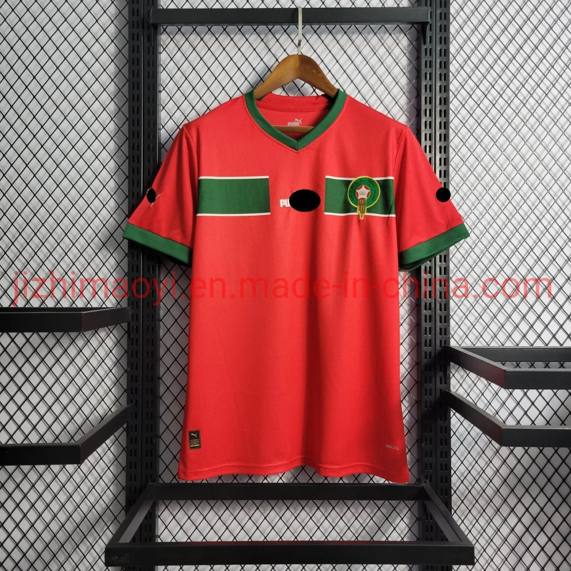 Wholesale National Team FC Soccer Shirts 22/23 Morocco Home Jersey