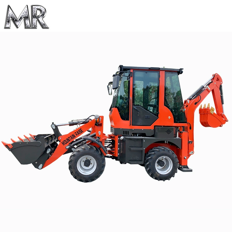 1ton Tractor Loader Backhoe New Compact Small Mini Backhoe Loader