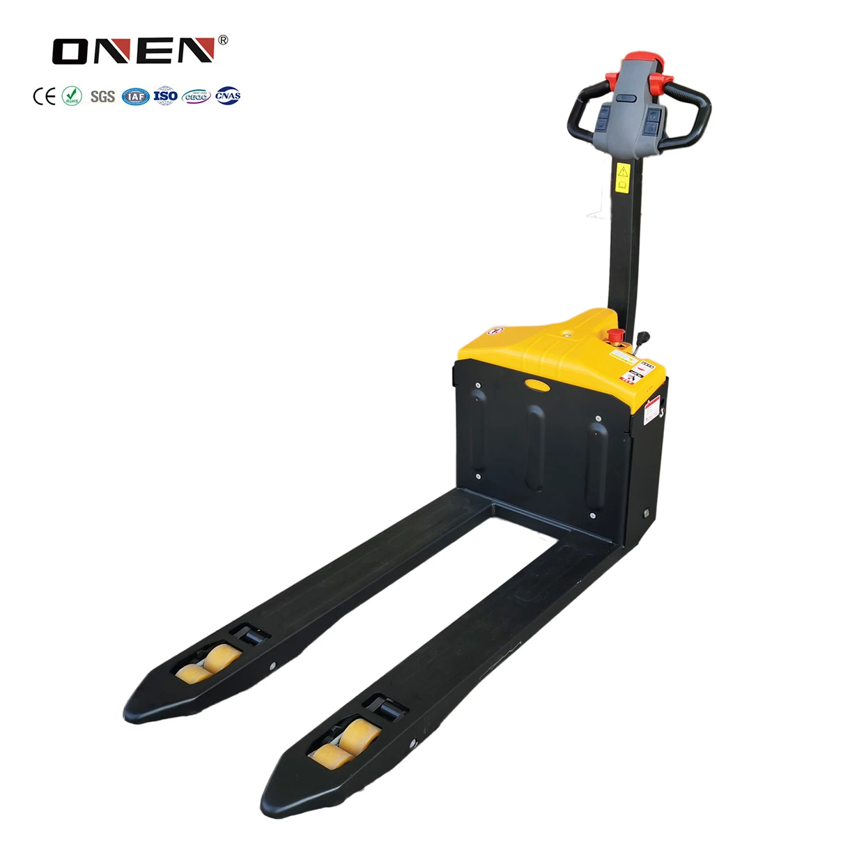 Min. Order Picker Electric Pallet Truck Hydraulic High Power Pump Pallet Jack Electric Walking Style with CE Certificate