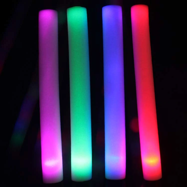 Soft Giant Stick Amazon Hot Selling 48cm LED Foam Festival Glow Stick for Party Concert