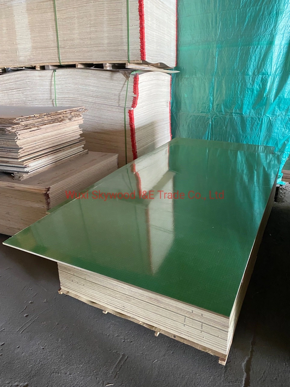 Building Materials PVC Board Construction Hardwood Film Faced Plywood