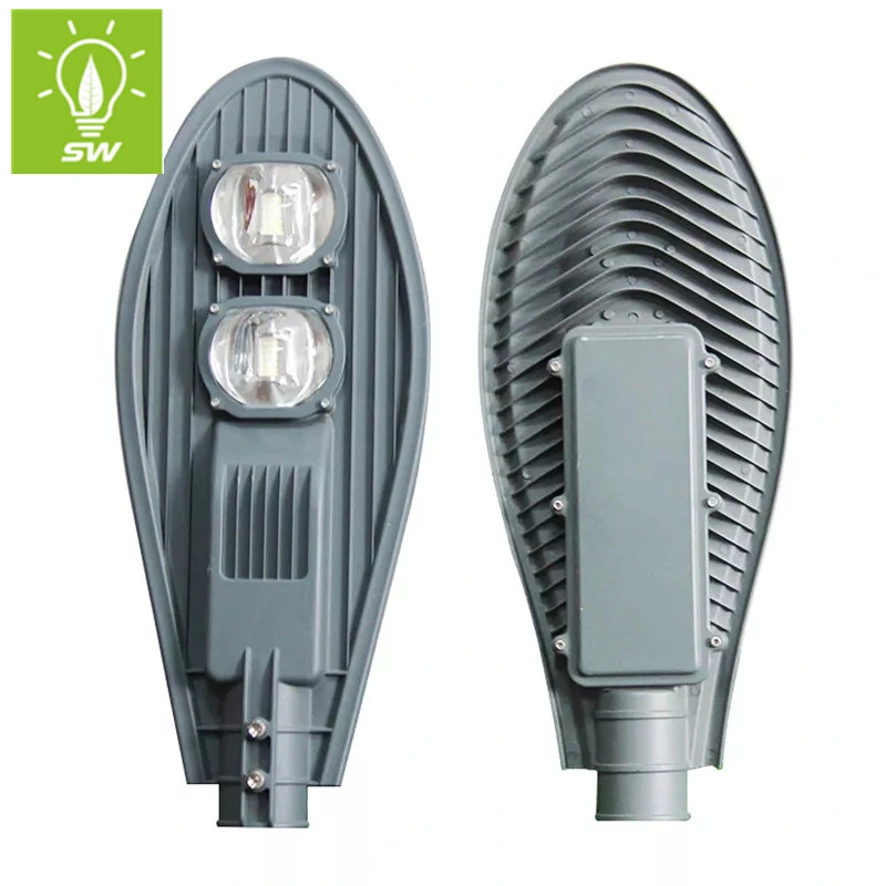 أضواء شمسية خارجية من الألومنيوم توفر طاقة لمنتزه مربع رياضة طريق مصباح IP67 85-265V SMD COB LED Street Light