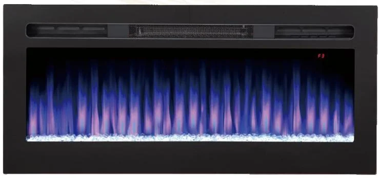 Hot Sale LED Simulation 3 Side Electric Fireplace with Heater/Without Heater