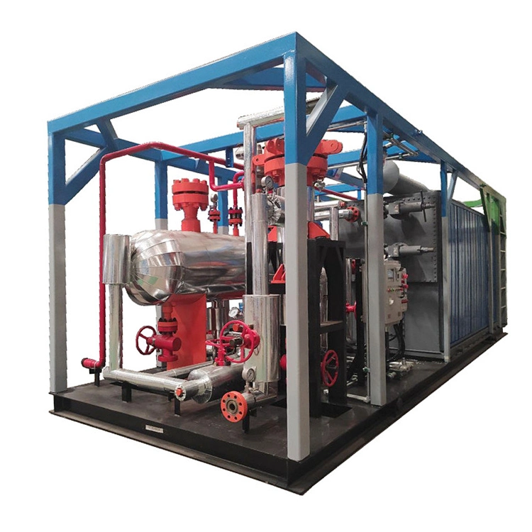 Передовые технологии Обработка природного газа с рекуперация газа и газа Функция сепаратора жидкости для Wellhead