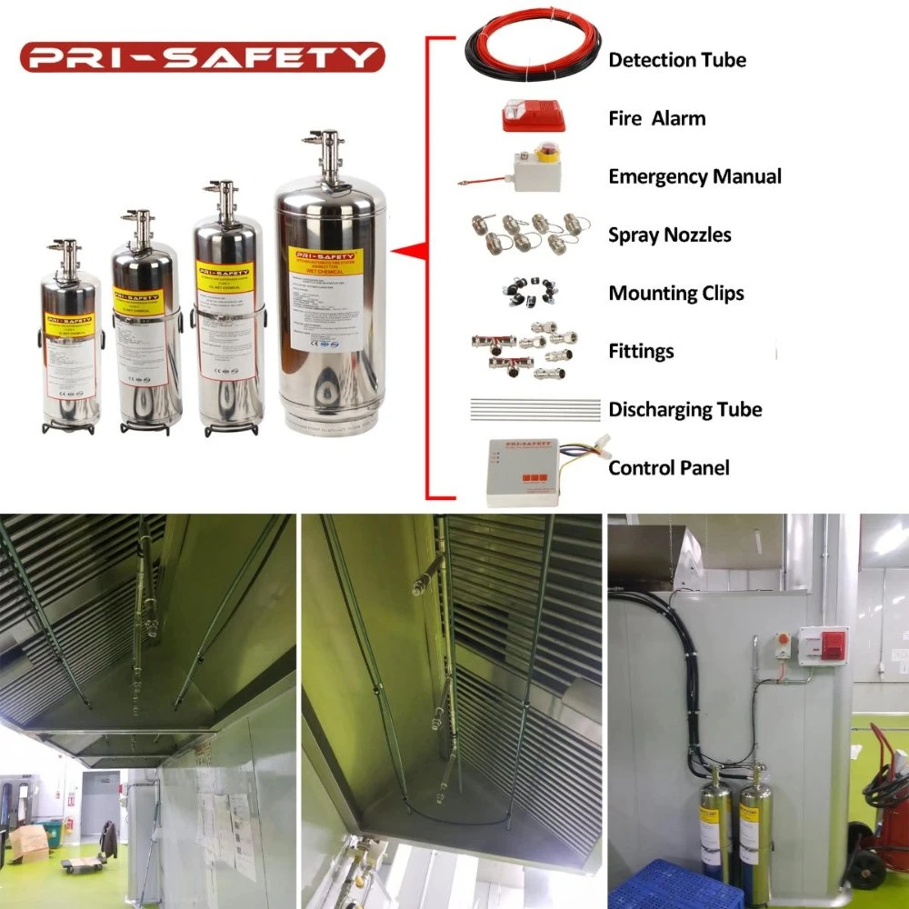 6L Class K F Kitchen Automatic Fire Extinguisher System