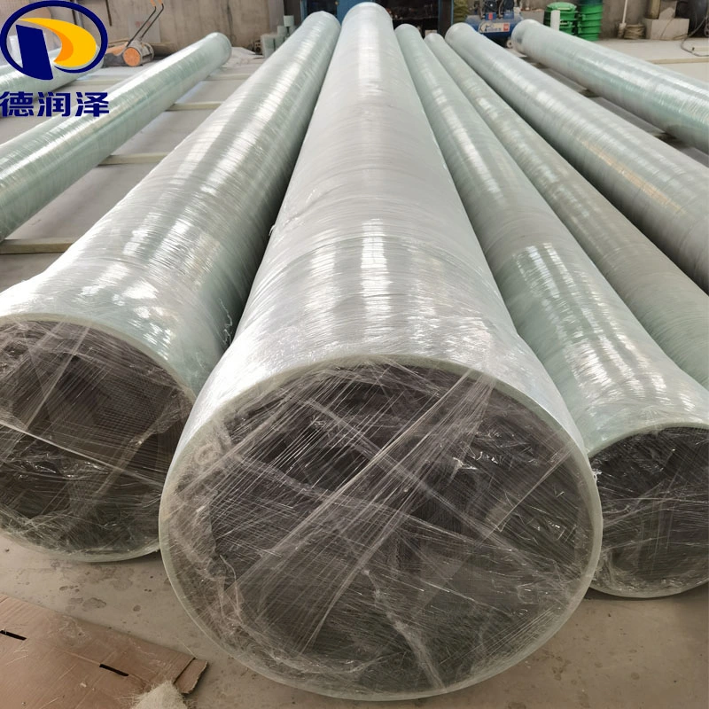 Fiberglass Composite Pipe FRP Pipe FRP Pipe Fittings Ventilation Ducts Air Valves