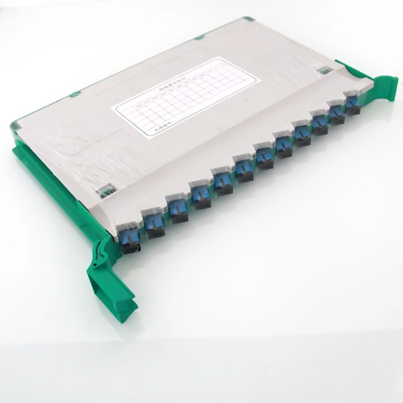 FC Sc de empalme de fibra óptica de conector ST de empalme de la bandeja de cierre de caja de distribución de Fibra Óptica Patch Panel Caja de bornes