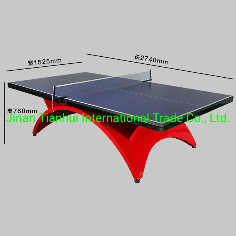 Professional International Competition Indoor Table Tennis Table for School Gym Home Use