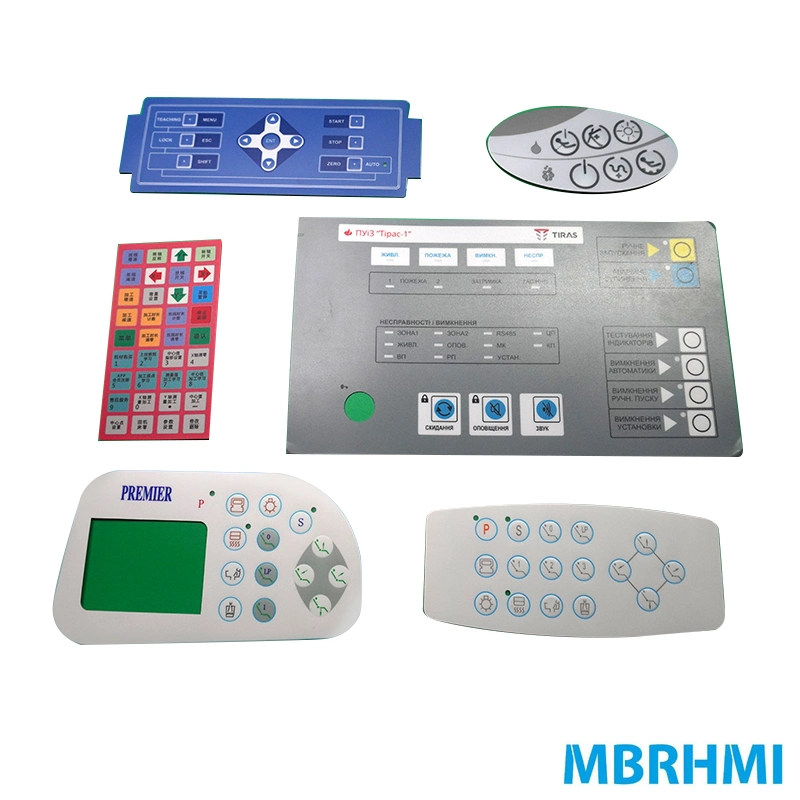 Silk Print Remote Control Panel Switches Folientastatur