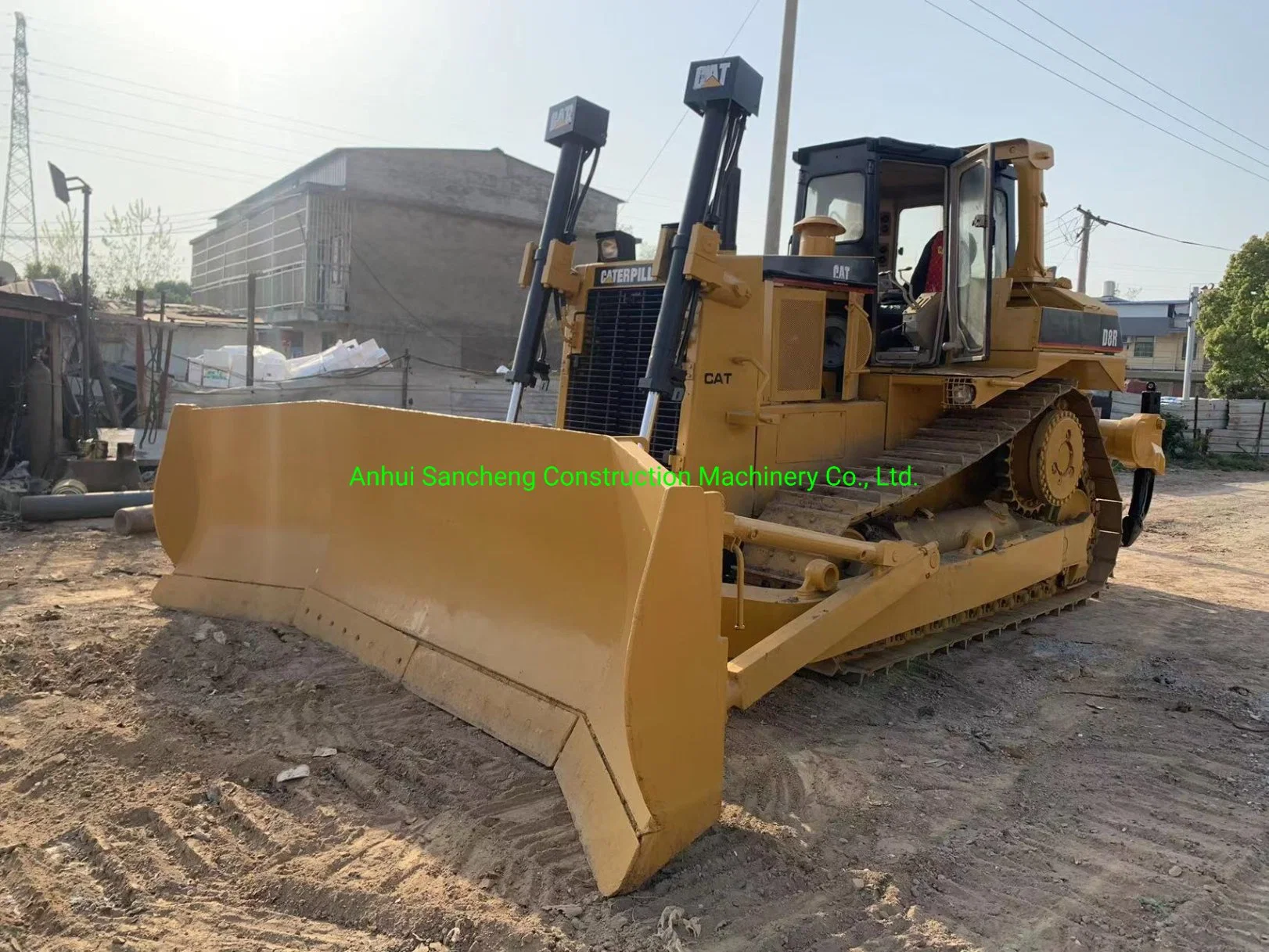 Tracteur à chenilles D8R Caterpillar d'occasion à usage intensif tracteur à chenilles D6d/D6G/D6h/D7G/D7h/D7R/D8R/D8 Cat tracteur/bulldozer