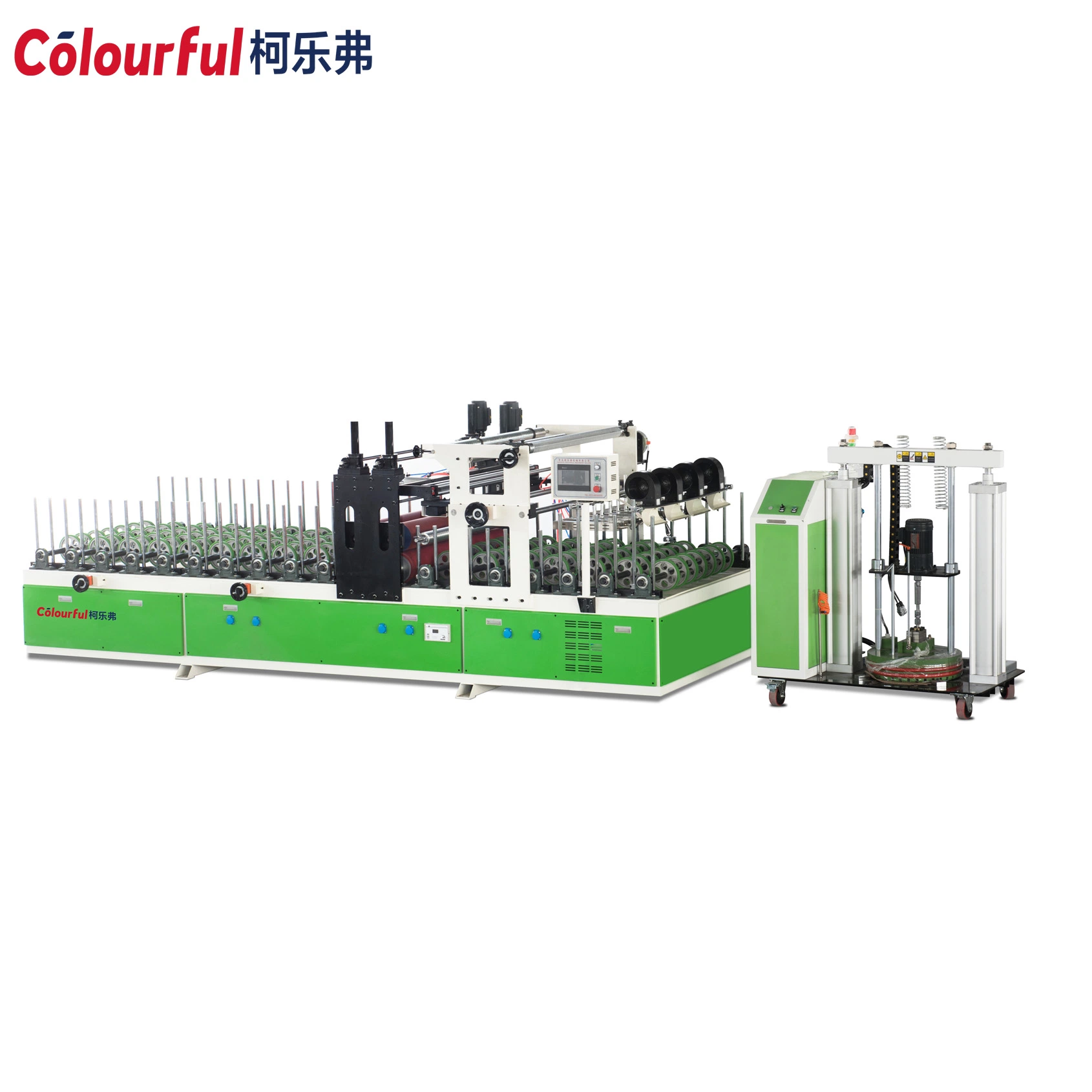 PUR High Glossy PVC Film PUR Hot Glue Laminating Machine for Lightboards Composite Boards