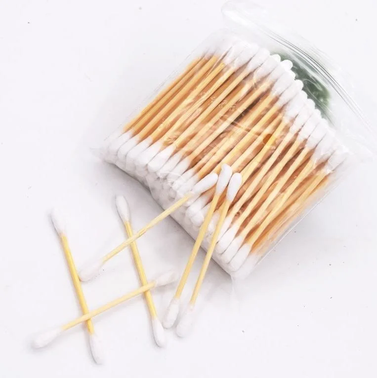 Wooden Stick Cotton Swabs Buds