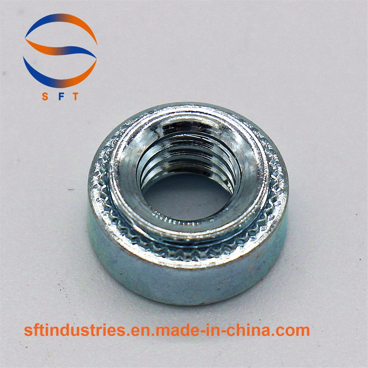 M4 Carbon Steel Zinc Plating Self Clinching Nut ISO13918