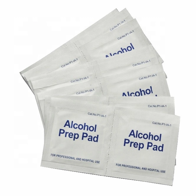 Safety Standard Individually Wrapped 70% Alcohol Prep Pad for Clinical Hospital