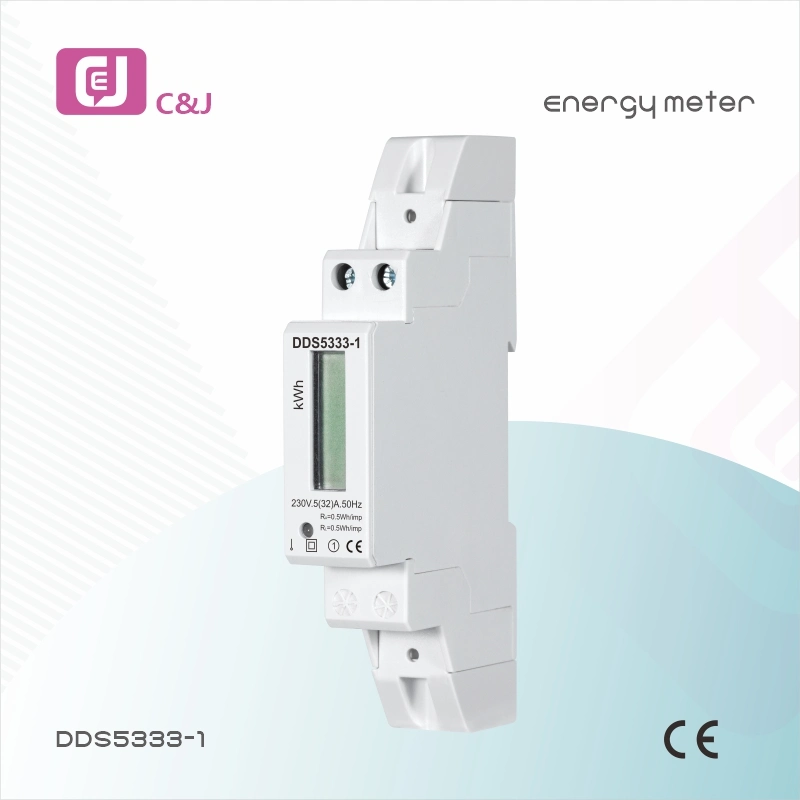 Low Voltage Single Phase DIN-Rail Electronic Energy Meter