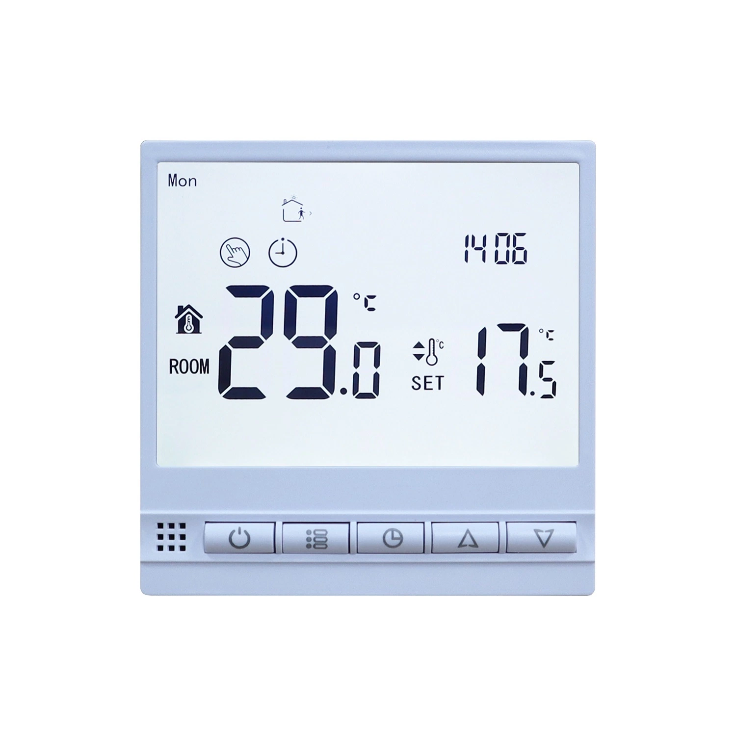 Floor Heating Touch Screen Thermostat 230V 16A with Switch Relay, OEM ODM Service