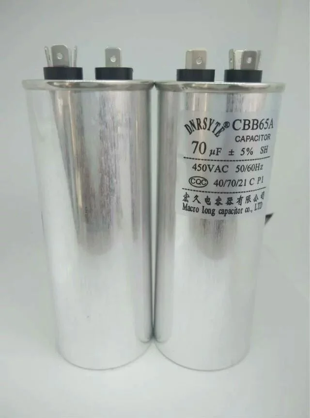 Factory Sale Air Conditioning Capacitors Cbb65 AC Motor Running Capacitors Cbb65 Capacitors