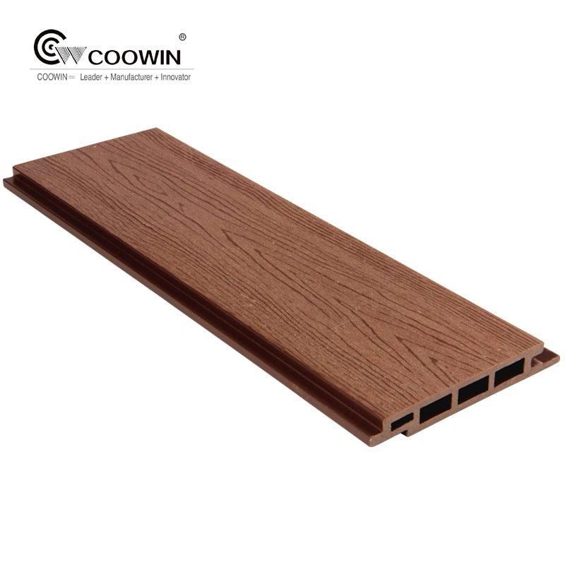 Anti UV Wood Plastic Composite WPC Exterior Wall Decorative Covering Cladding Panel