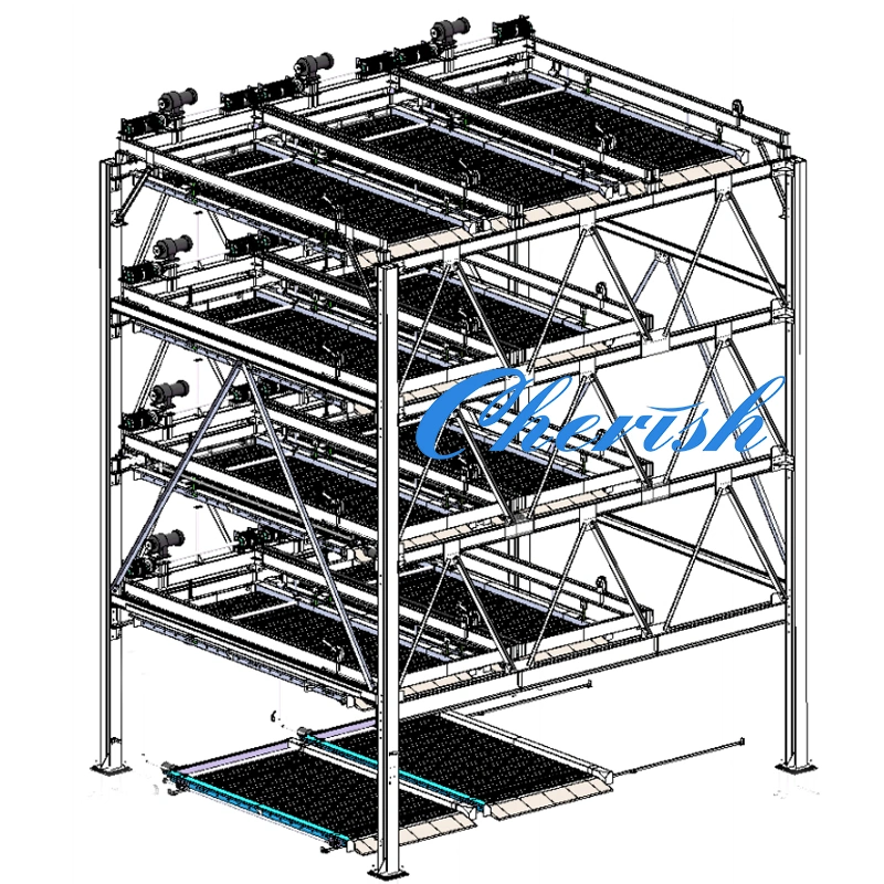 Semi Automated Smart Auto Car Vertical Parking System