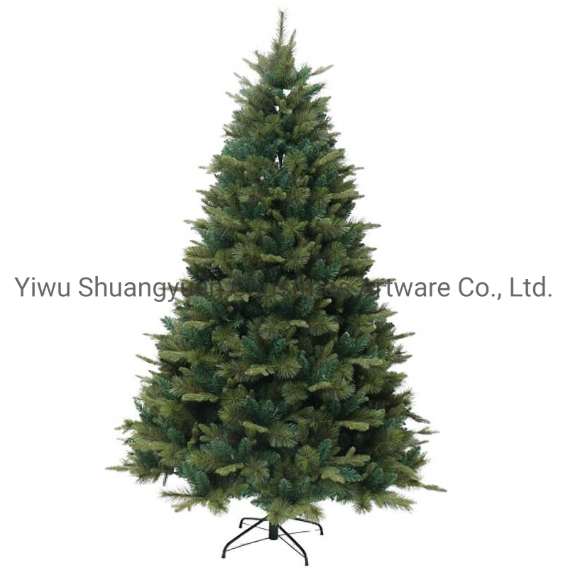 Wholesale 9FT Green Pine Needle PVC & PE Mixed Christmas Tree for Decoration