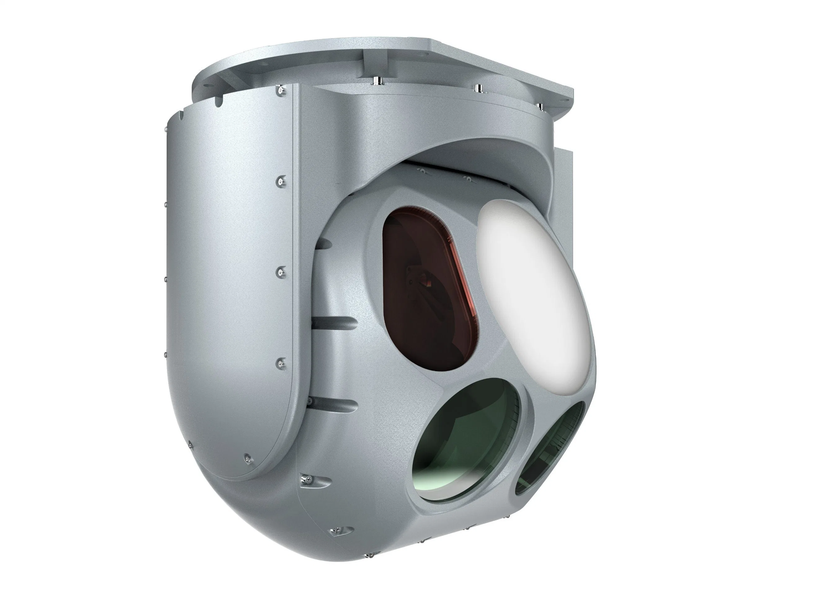 Compact Airborne Electro-optical/Infrared (EO/IR) Surveillance System