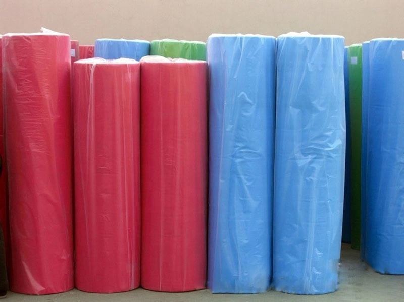 Home Textile Eco-Friendly PP Non Woven Fabric Colorful Non-Woven Fabric Rolls