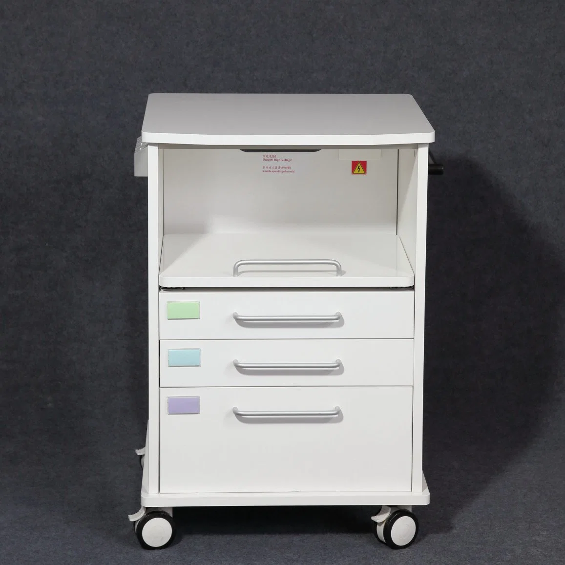 Luxury Clinic with Mobile Dental Cabinet High Quality Stainless Steel Mobile Dental Cabinet Furniture for Sale