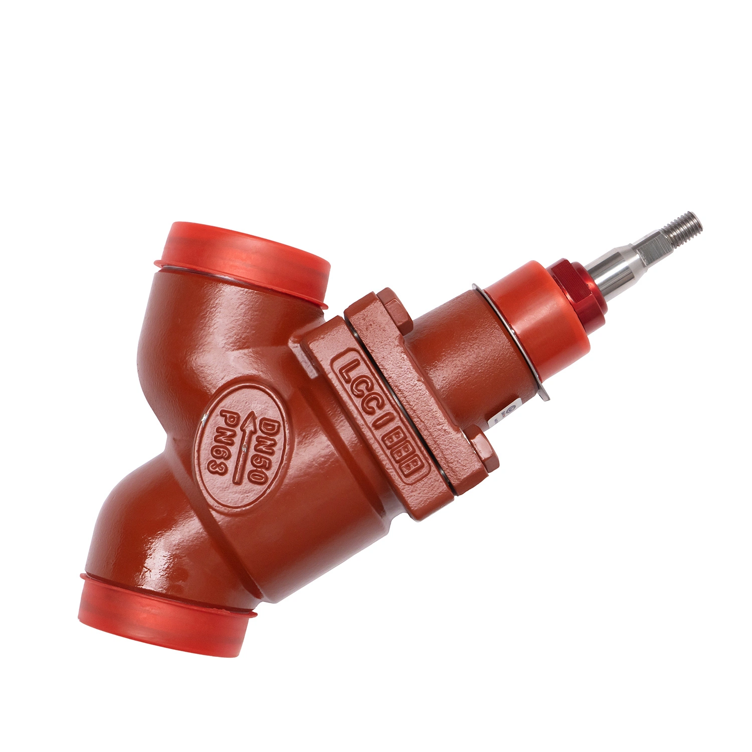 Diameter 15-80mm Butt Welding Right Angle Stop Check Valve for Refrigeration Equipment