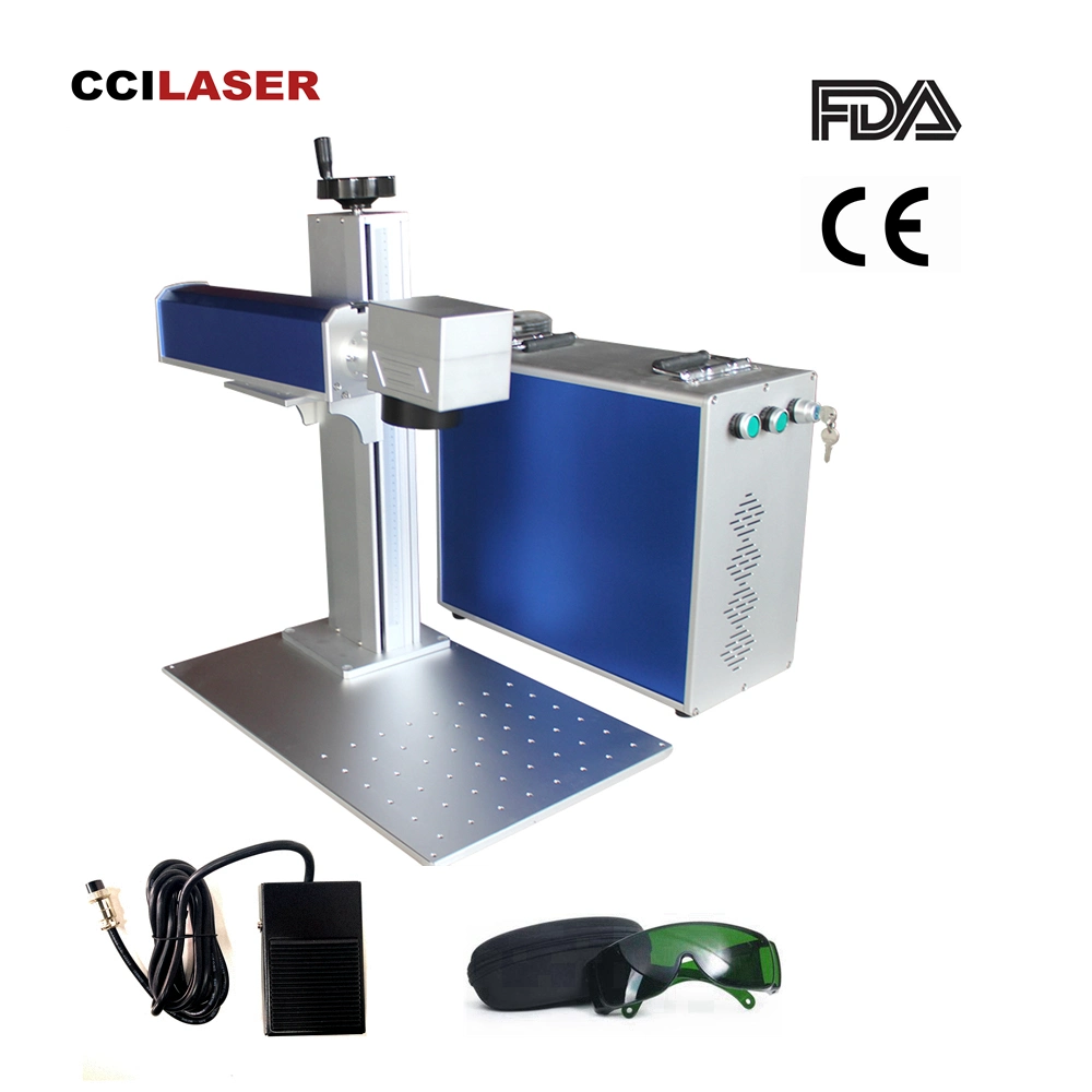 الألياف/CO2/UV/Mopa Laser Marking Machine/Engraving Equipment/Logo Printing Machine for Metal/Plastic/Glass/Jewellery/Jewellery