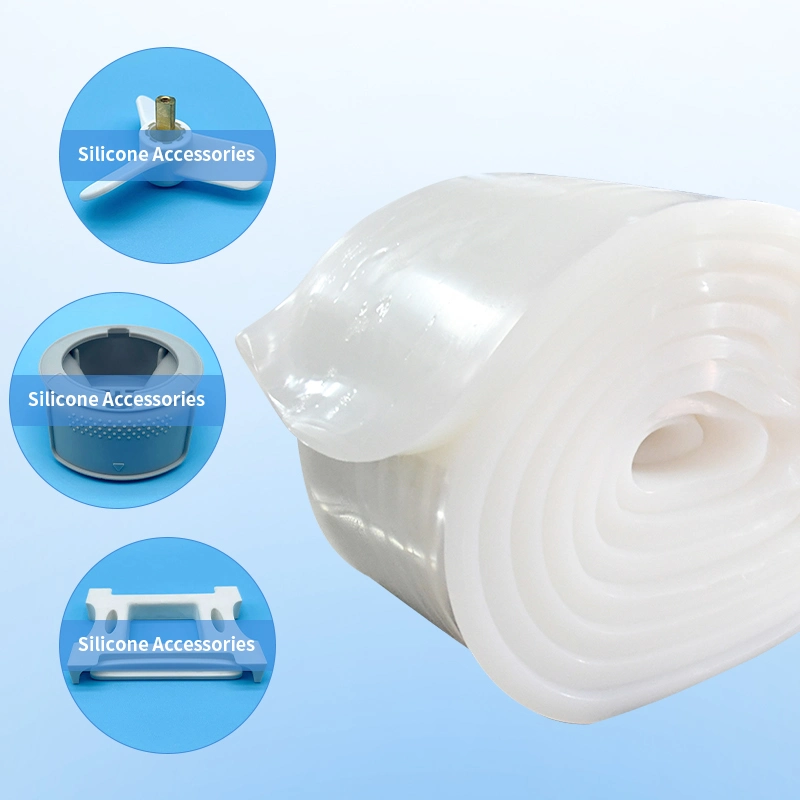 High Quality Factory Solid Silicone Rubber Compression Moliding for Sealing Ring Making