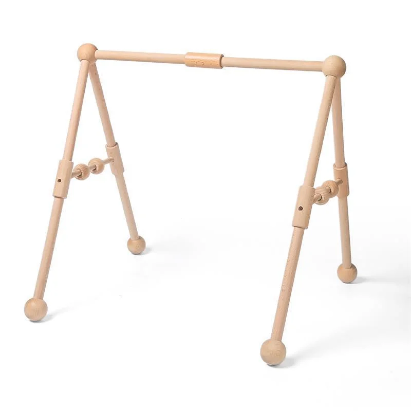 Cozy Wooden Baby's Gym Rack Easy for Storage