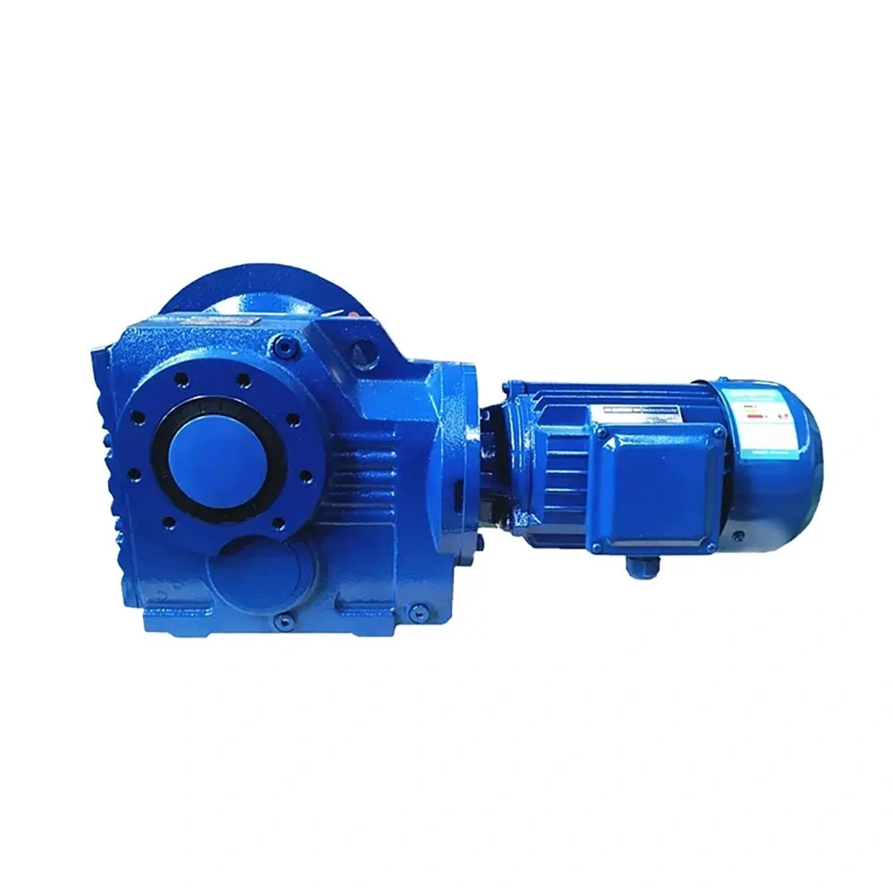Small Electric Motors with Gearbox, Hollow Shaft with Flange Mounted Gear Motor