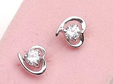 Fashion Pearly Jewelry Earrings Crystal Earrings with Big Ring Design