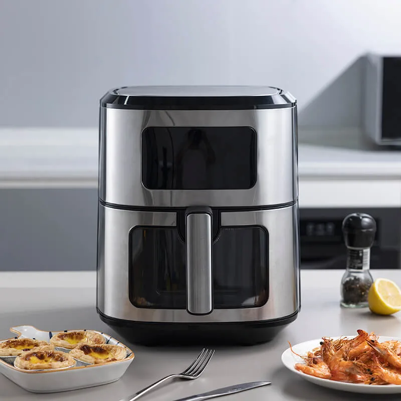 Lecko Mejor Calidad 6.5L Electrodoméstico Inteligente para Cocina en Casa Freidora De Aire Airfryer Al Por Mayor Freidoras de Aire Digitales Eléctricas Precio de Fábrica