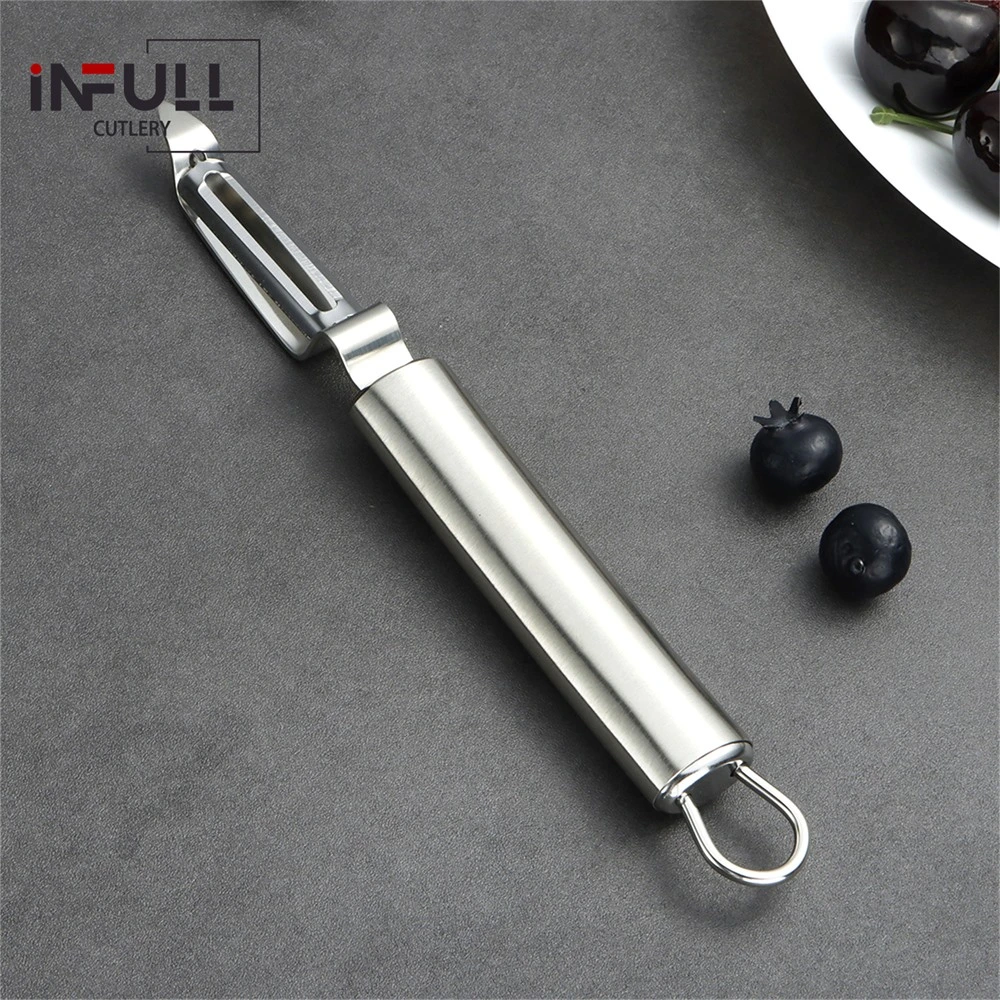 Best Sell Kitchen Custom Stainless Steel Triangle Planer Apple Lemon Vegetable Fruit Peeler