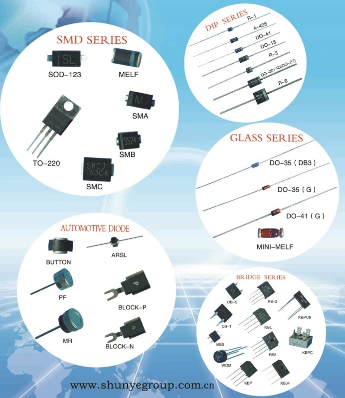 1A, 1000V Silicon Rectifier Melf Sm4007, FM4007