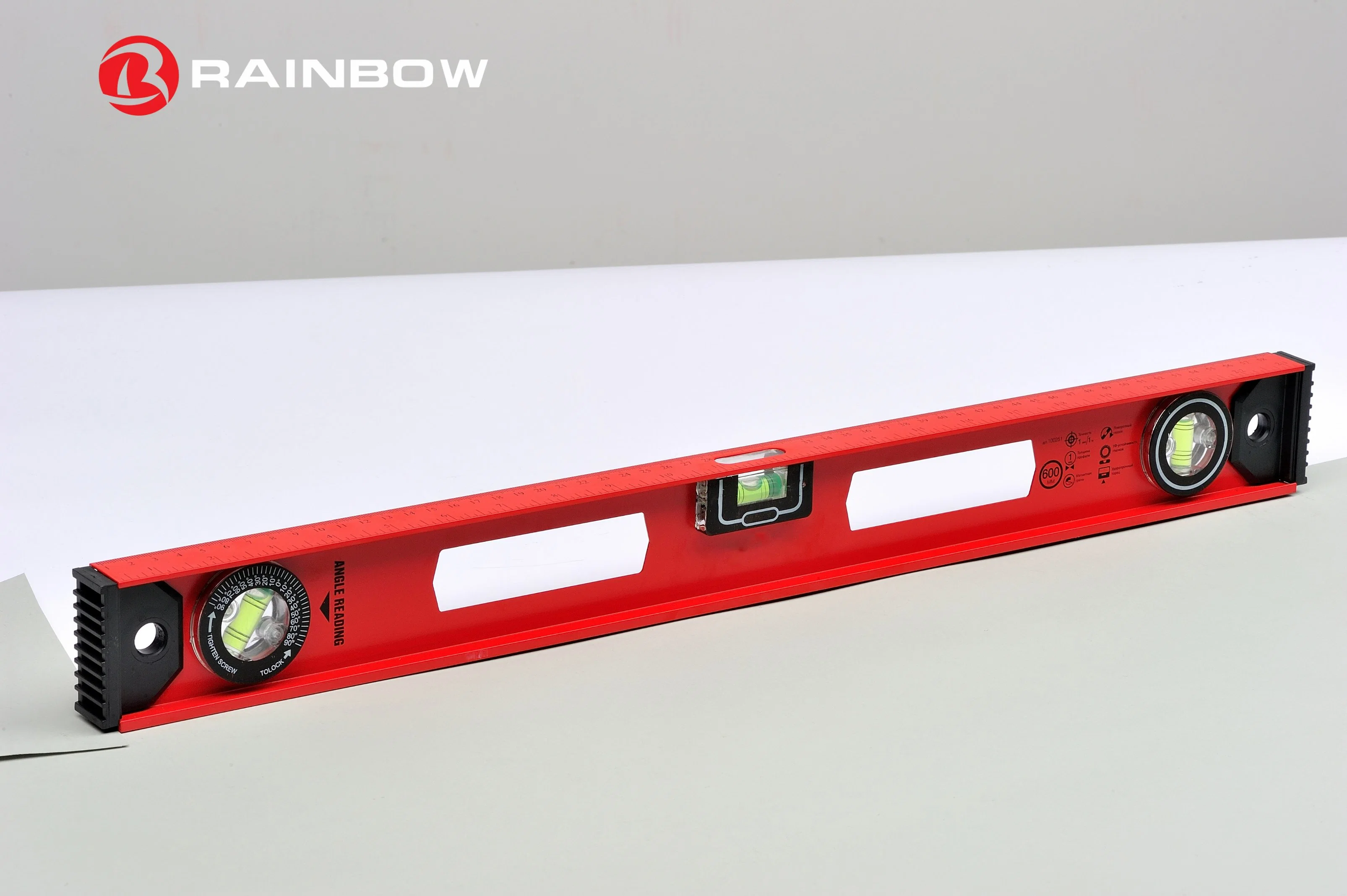 China Straightness Magnetic Heavy Duty I-Beam Spirit Level Aluminum Alloy