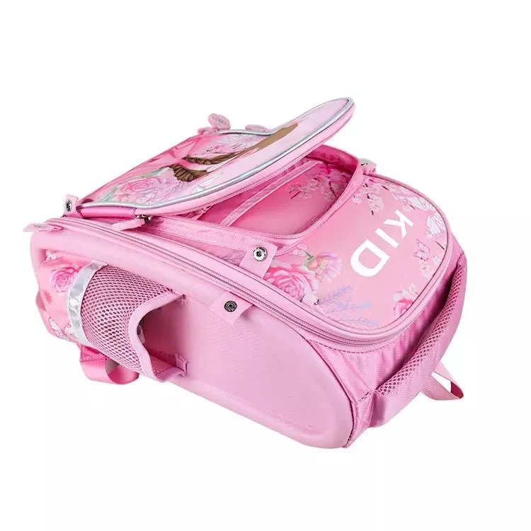BSCI ISO Lvmh Factory Pink Children Book Kids Backpack Girl School Bags