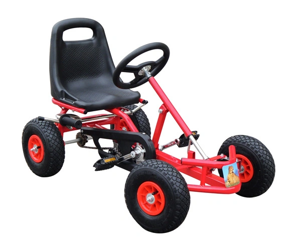 The Newest Fun Amusement Park Four Wheel Heavy Duty Pedal Go Kart for 3-12 Ages Kids