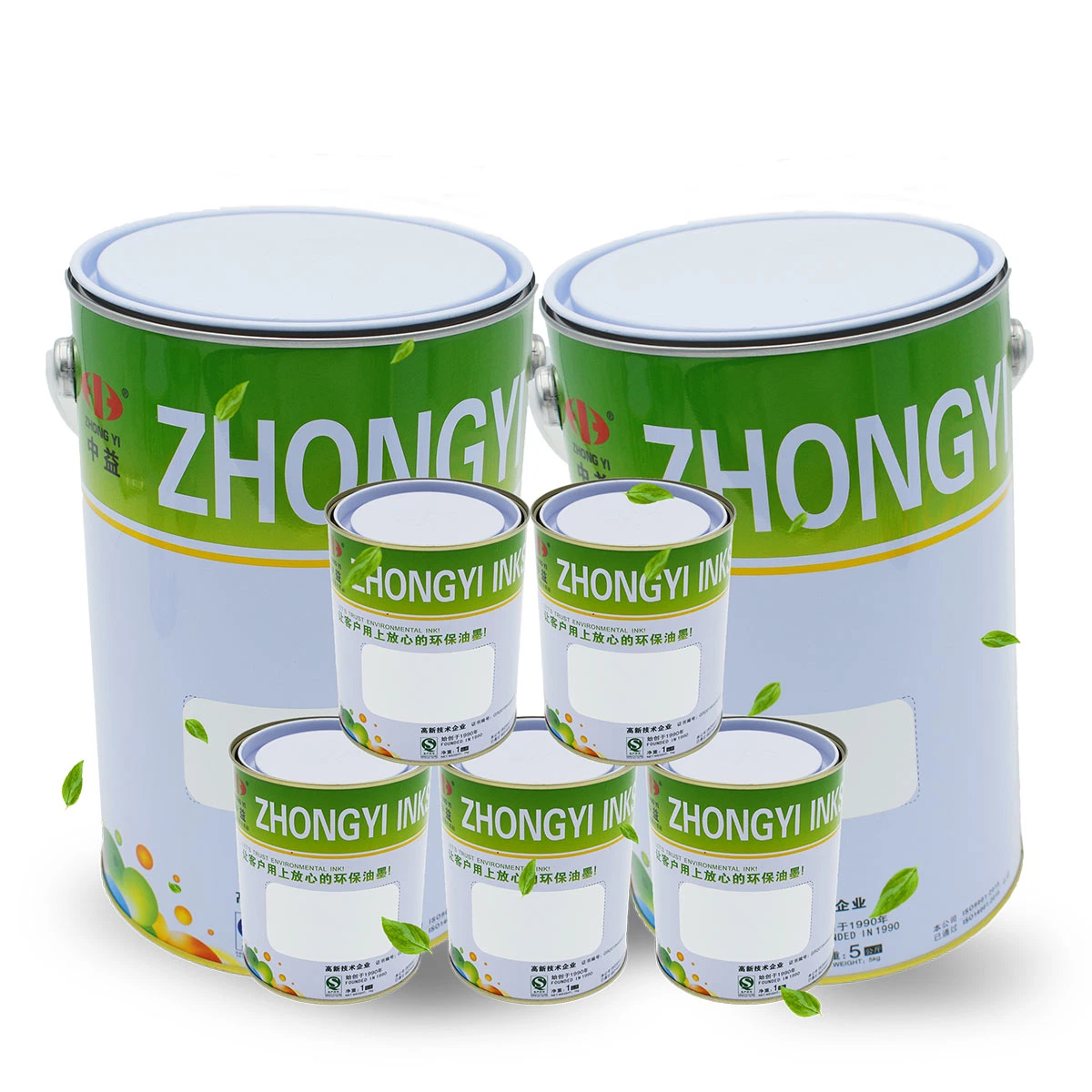 Zhongyi Ppva Series Screen Printing Ink, Solvent Based Printing Ink for PEVA PP