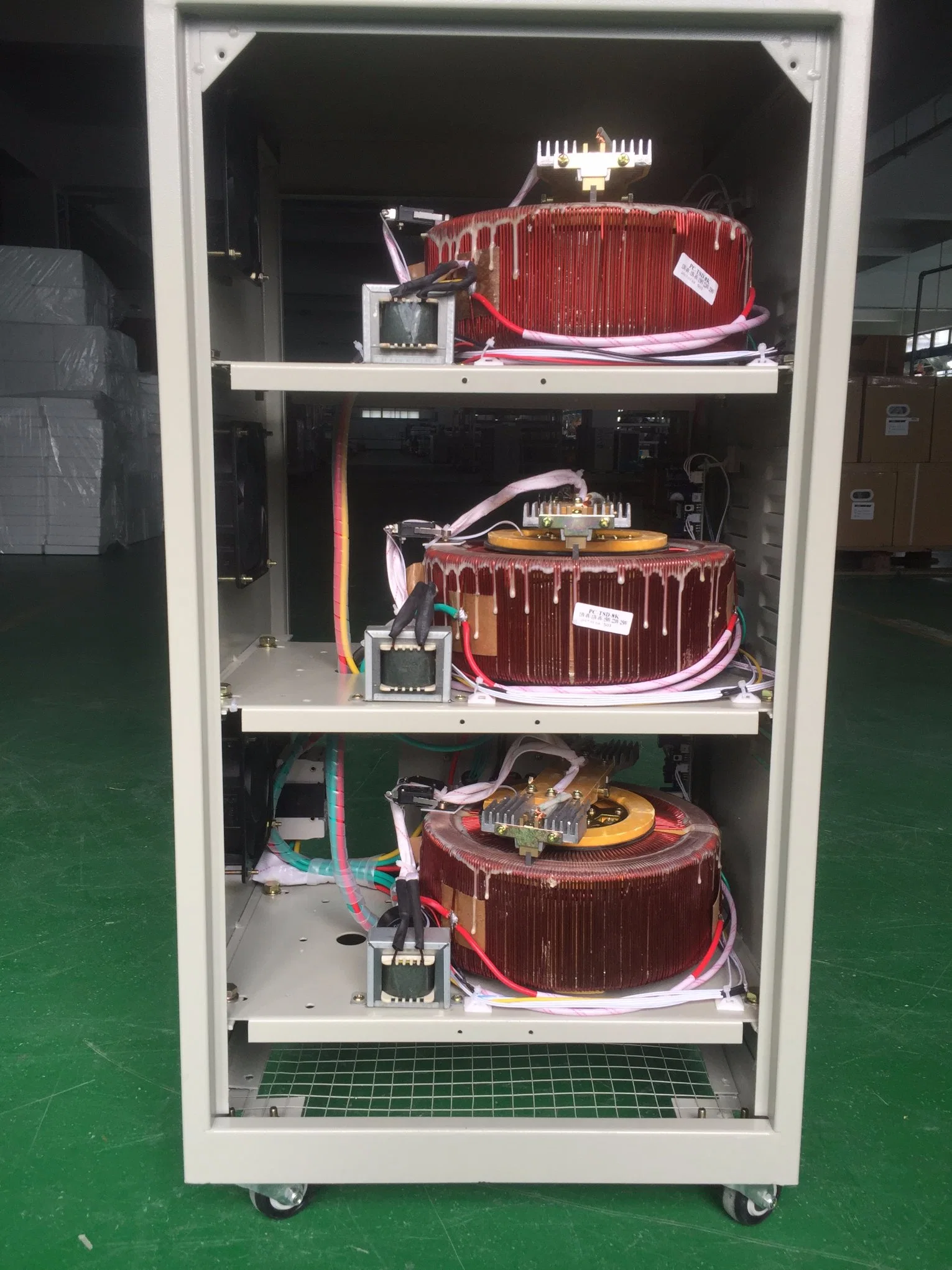 SBW-F-320kVA Substep Servo Motor Control Model Voltage Stabilizer